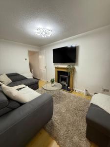 Et tv og/eller underholdning på Town house close to city centre