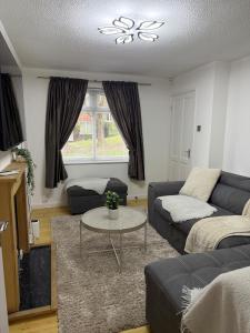 Et opholdsområde på Town house close to city centre