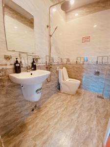 Koupelna v ubytování Hoa Chuông Villa Đà Lạt