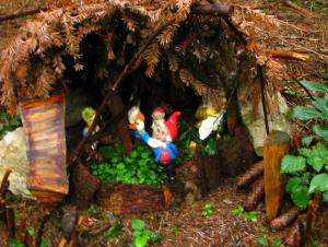 Ogród w obiekcie Familienbauernhof Christa