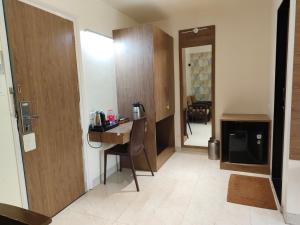 Posezení v ubytování Hotel Shreyas