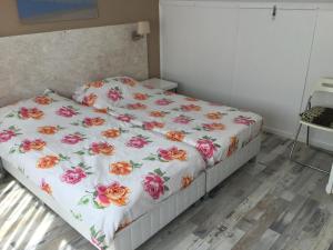 Postel nebo postele na pokoji v ubytování De Linden