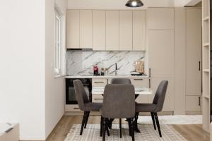 Η κουζίνα ή μικρή κουζίνα στο Ulcinj Apartment