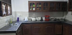 Dapur atau dapur kecil di Calm Horizon Villa & Safari +48 gambar