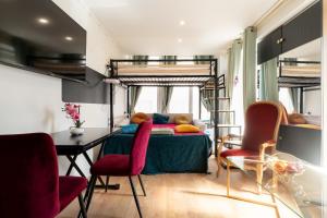 Posezení v ubytování Bundle 2 Apparts, 12 person - Parking, station, beach