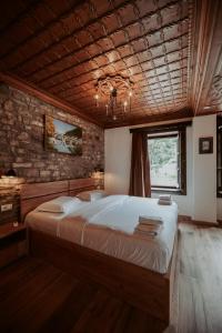 Postel nebo postele na pokoji v ubytování HOTEL ANSEL