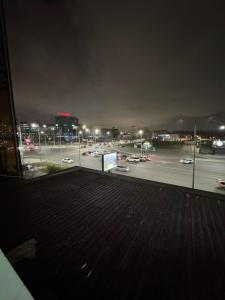 Nespecifikovaný výhled na destinaci Astana nebo výhled na město při pohledu z apartmánu