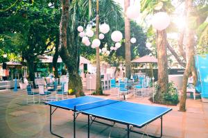 The Tamarind Hotel - A Boutique Heritage Stay, Anjuna - Goa内部或周边的乒乓球设施