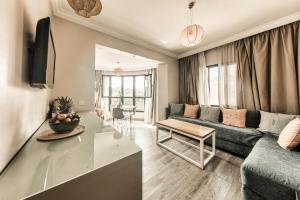 Posezení v ubytování Amani Hotel Suites & Spa