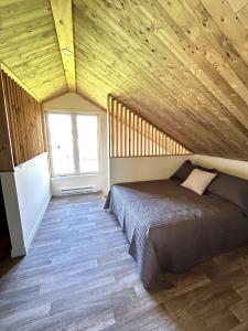 Posezení v ubytování Loft du lac style scandinave