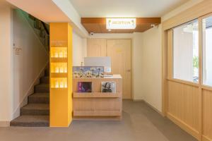 Kuchyň nebo kuchyňský kout v ubytování Hotel Marguerite Seoul