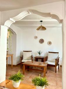 Posezení v ubytování Casita Villares