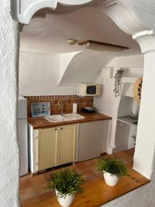 Kuchyň nebo kuchyňský kout v ubytování Casita Villares