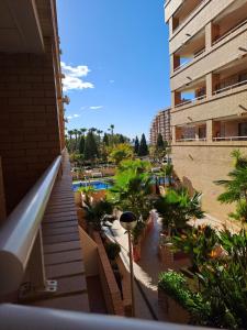 Vườn quanh Bonito apartamento cerca del mar