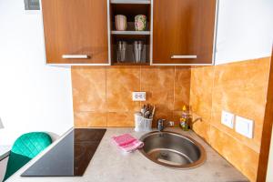 Køkken eller tekøkken på Apartments Irena + 59 billeder