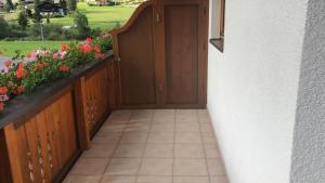 Vonkajšia záhrada v ubytovaní Veronika Appartements