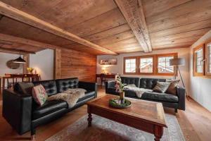 Ruang duduk di Hygge Hüs - Apartments