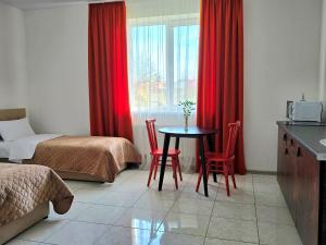 Postel nebo postele na pokoji v ubytování TREND HOUSE Apartments