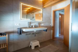 Koupelna v ubytování Appartement Alpenliebe