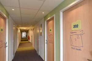 Půdorys ubytování ibis budget Noyon