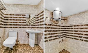Hotel Royal Residency Near ISBT Mohali Chandigarh的一间浴室