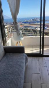 Μπαλκόνι ή βεράντα στο Estupendo departamento central en Antofagasta +6 φωτογραφίες