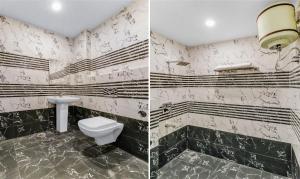 Hotel Royal Residency Near ISBT Mohali Chandigarh的一间浴室