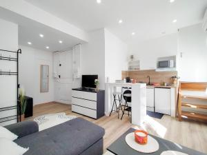 Kuchyň nebo kuchyňský kout v ubytování Refuge cosy au cœur de Romans + 4 fotografie