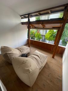 Posezení v ubytování Ladi Rooms