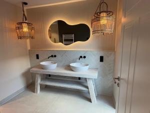Koupelna v ubytování Das Oswald's Boutique Hotel