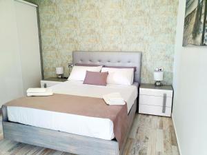 Postel nebo postele na pokoji v ubytování Apartamento con vistas al mar