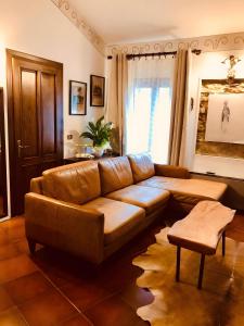 A seating area at Villino San Silvestro