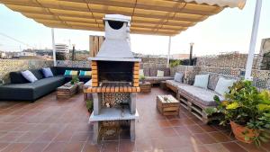 Μπαλκόνι ή βεράντα στο SUNCASTLE APARTAMENTOS ALICANTE -With share Rooftop Terrace And Barbecue +116 φωτογραφίες