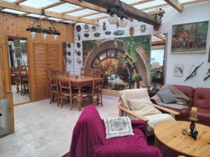 Posezení v ubytování Villa EDEN BLICK
