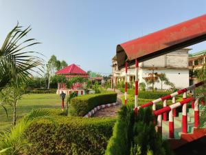 BLISS view RESORT外面的花园