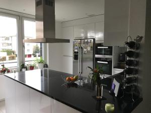 A cozinha ou kitchenette de Modern and stylish Home in Muttenz