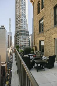 Balkón nebo terasa v ubytování The Manhattan Club