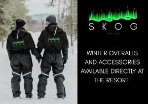 SKOG Aurora igloos talvel
