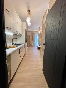 Η κουζίνα ή μικρή κουζίνα στο Daniela luxury apartment