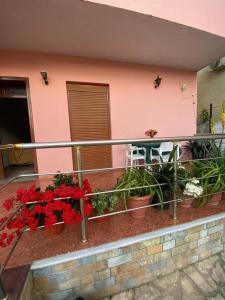 Balkón nebo terasa v ubytování Begaj Rooms