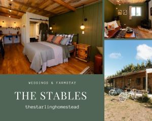 Fotografie z fotogalerie ubytování Starling Homesteads boutique farmstay, THE STABLES v destinaci Waipara