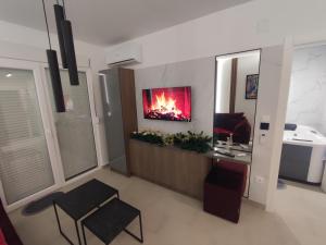 Kuchyň nebo kuchyňský kout v ubytování Srebrno srce SPA