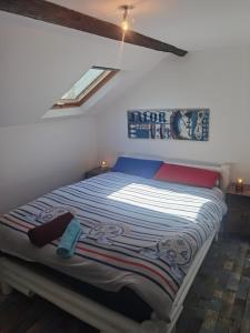 Postel nebo postele na pokoji v ubytování Domaine Duchentyls Chambres d hotes