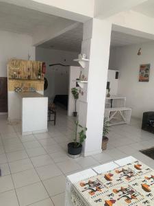 Kuchyň nebo kuchyňský kout v ubytování SURF CAFÉ hospedagem