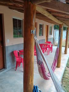 Patio nebo venkovní prostory v ubytování Chácara Cachoeira + 6 fotografií