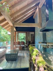 Posezení v ubytování Alto los Pilos