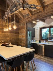 Kuchyň nebo kuchyňský kout v ubytování Alto los Pilos