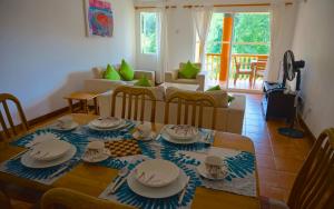 Posezení v ubytování La Villa Therese