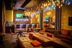 Posezení v ubytování 42 Hotel Williamsburg