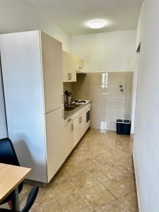 Kuchyň nebo kuchyňský kout v ubytování Apartman & rooms Draga